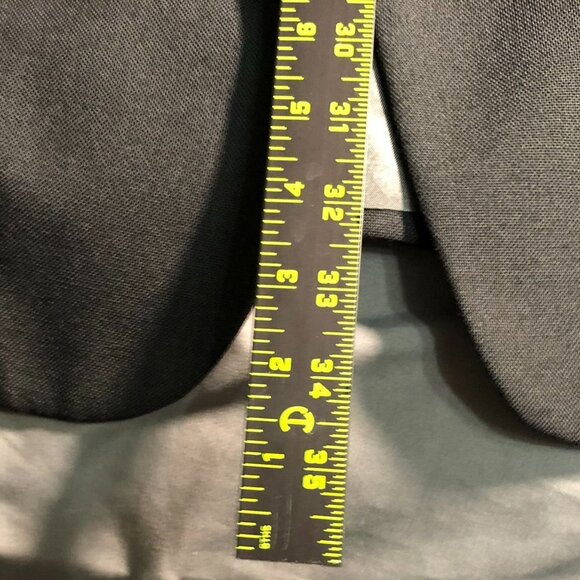 Stafford Men's Blazer Jacket 50R Black Sport Coat Double Button Classic Formal - Picture 7 of 16